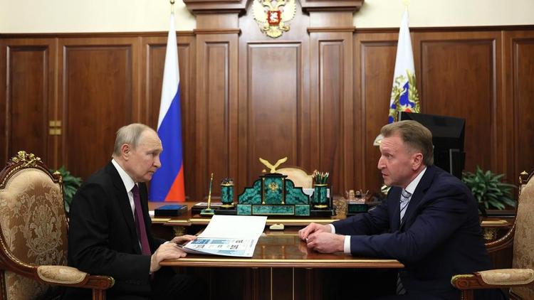 Владимир Путин встретился с председателем «ВЭБ.РФ»