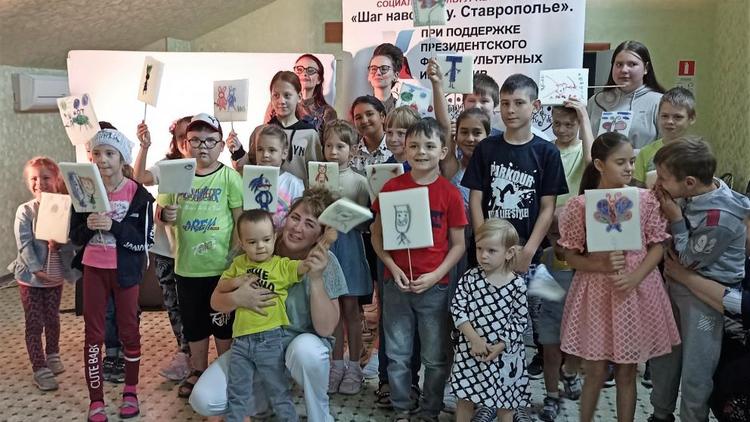Мастер-класс от «Доброго жука» провели для детей Шпаковского округа