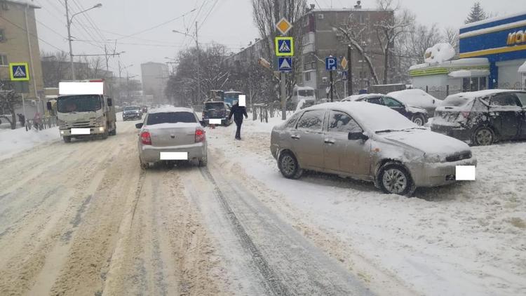 В Ставрополе легковой автомобиль сбил пешехода