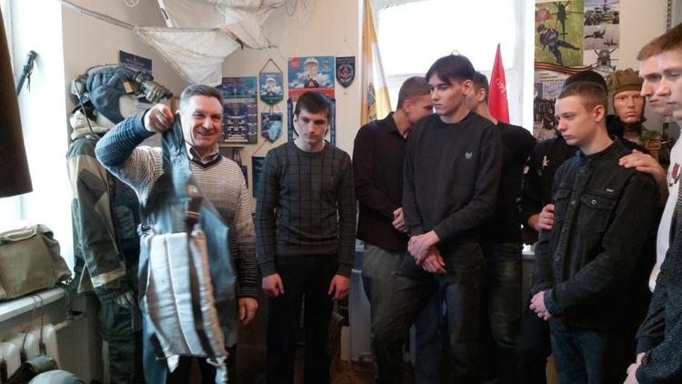Студенты Ставрополя побывали на уроках мужества в музее «Память» 