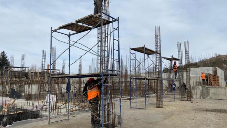Строительство Дворца спорта «Арена Кисловодск» завершат до конца 2022 года