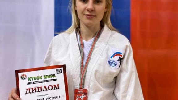 Ставропольская студентка завоевала «серебро» на соревнованиях по рукопашному бою