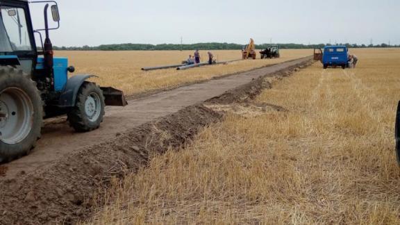 В селе Дивном на Ставрополье до конца августа завершат ремонт водовода