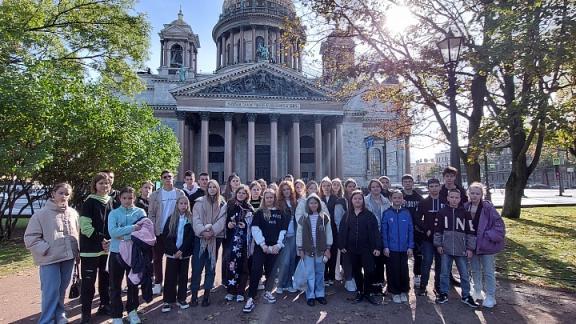 Талантливые школьники Ставрополья посетили Санкт-Петербург