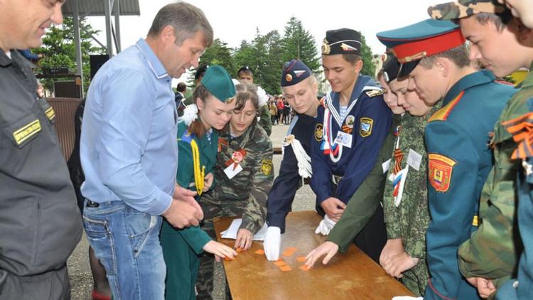 Юнармейцы в Александровском районе соревновались в игре «Зарница»