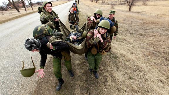 В Ставрополе к Дню военной разведки РФ прошли учения «незаметных» бойцов