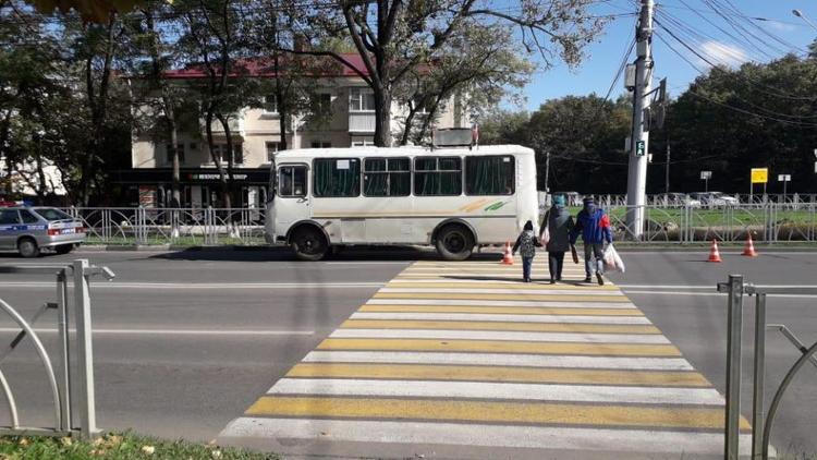 В Ставрополе автобус сбил женщину на «зебре»