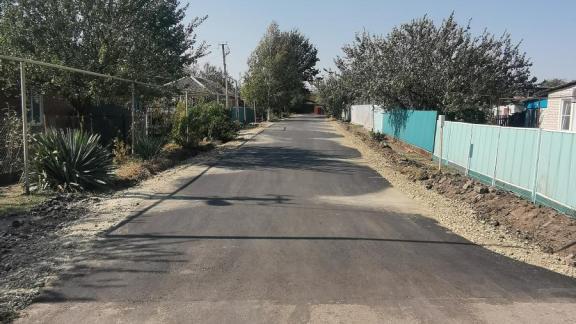 В посёлке Радуга обновили дорожное полотно на трёх улицах