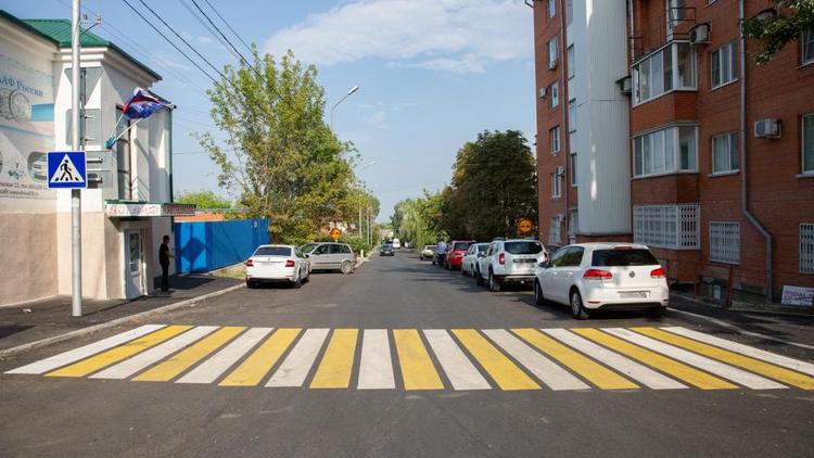 В Ставрополе завершили ремонт пяти участков дорог