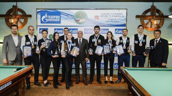 Ставропольцы вошли в тройку лучших в бильярдном спорте по СКФО и ЮФО