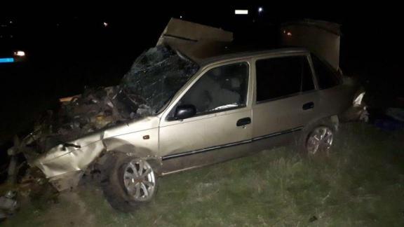 В Туркменском районе разбился водитель без прав