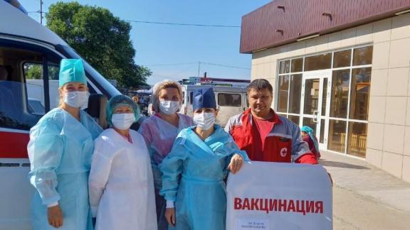 В селе Прикумском на Ставрополье врачи проекта «За здоровье» обследовали более ста пациентов