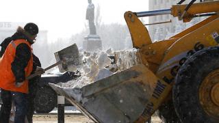 В Ставрополь пришла снежная зима: коммунальщики работают в усиленном режиме