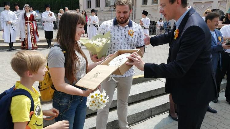 Полумиллионого туриста с почестями встретили в Кисловодске