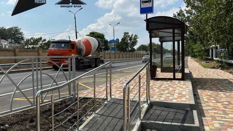Первую Промышленную улицу в Ставрополе отремонтировали по нацпроекту