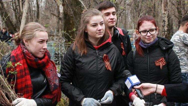 Ставропольские студенты приняли участие в акции «Чистая Память»
