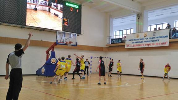 «МКС» выходит в лидеры чемпионата Ставропольского края по баскетболу