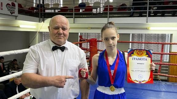 Юная боксёрша из Железноводска стала победительницей Всероссийских соревнований