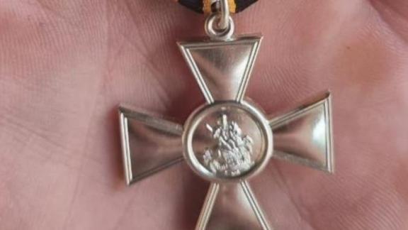 Военнослужащий из Минераловодского округа удостоен Георгиевского креста