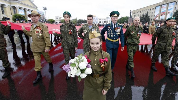 Как отметили День Победы в Ставрополе
