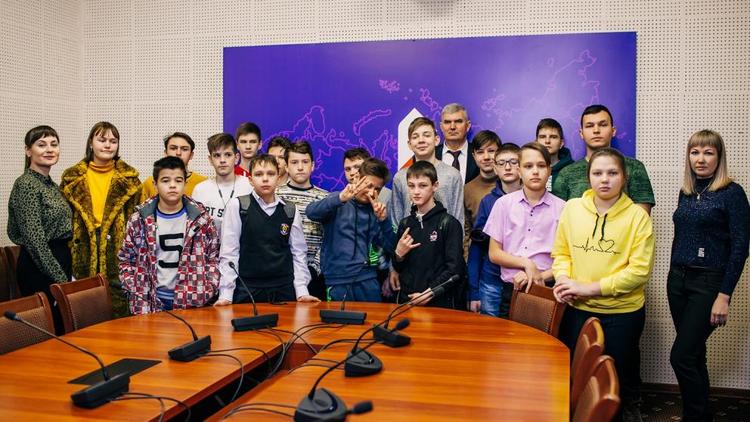 Ученики «IT-куба» побывали в гостях у «Ростелекома» в Ставрополе