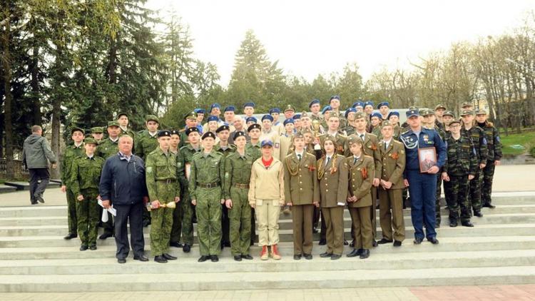 Юнармейский отряд 24-й гимназии Ставрополя стал лучшим