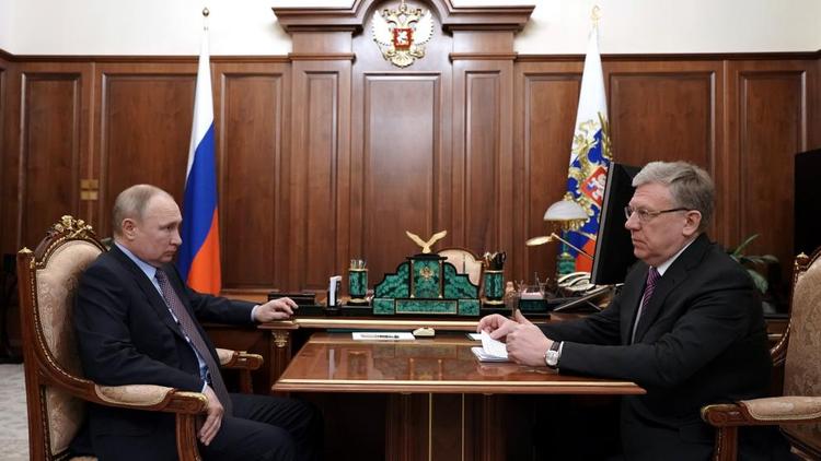 Владимир Путин провёл встречу с главой Счётной палаты
