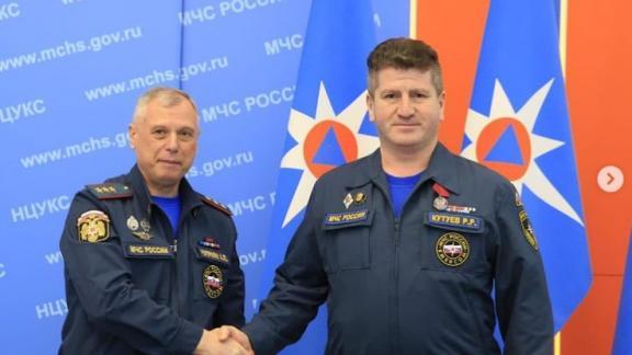 Начальник поисково-спасательного подразделения Северо-Кавказского отряда МЧС получил медаль «За заслуги перед Отечеством»