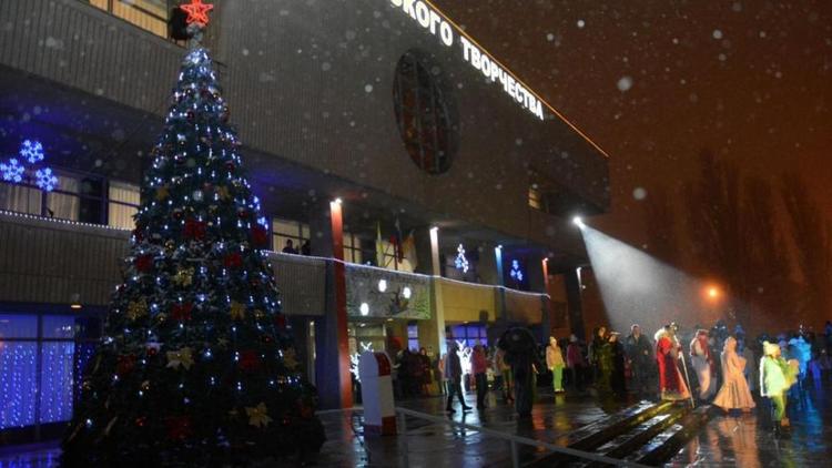 14 декабря у ДДТ Ставрополя новогодними огоньками засияет ёлка
