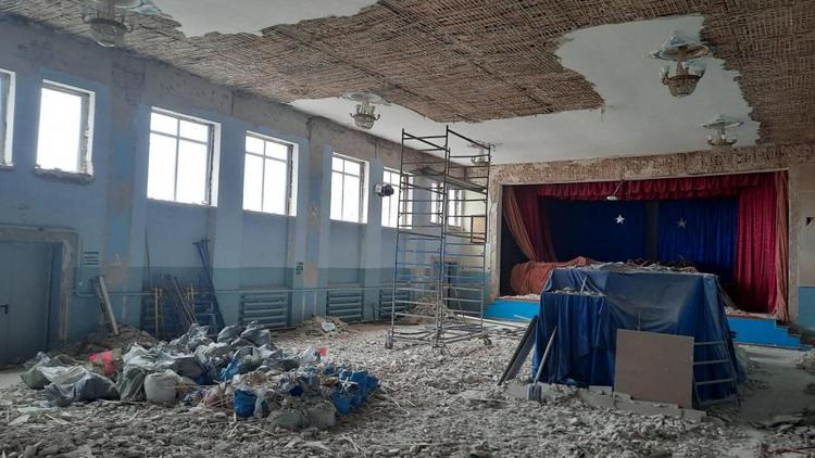 В ставропольском селе Донская Балка ремонтируют Дом культуры