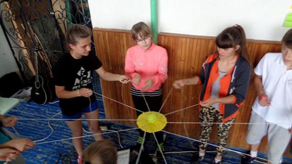 Соревнования «Веревочный курс» прошли в Александровском районе