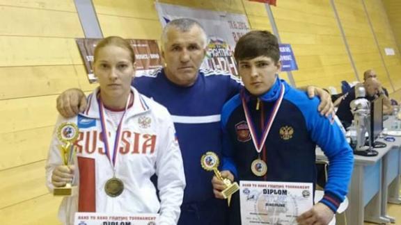 Ставропольские спортсмены выиграли «золото» и «серебро» Европы по рукопашному бою в Чехии