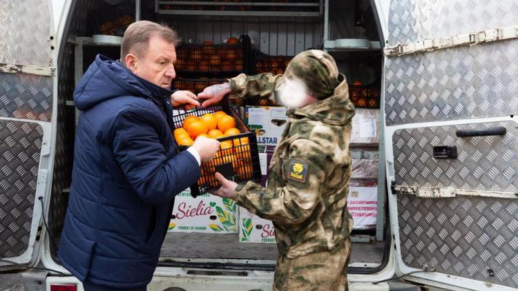 Ставрополь накануне праздников отправил участникам СВО очередную партию груза