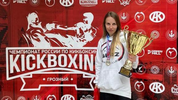 Кикбоксерша из Кисловодска стала одной из лучших на Чемпионате России