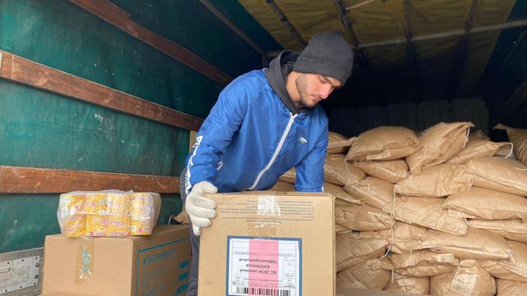 Более 80 тонн гуманитарки Ставрополье отправило на «Солдатский привал»