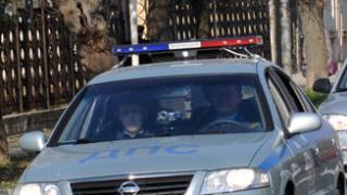 В Ессентуках 26-летний водитель BMW дважды столкнулся с догонявшей его машиной ДПС