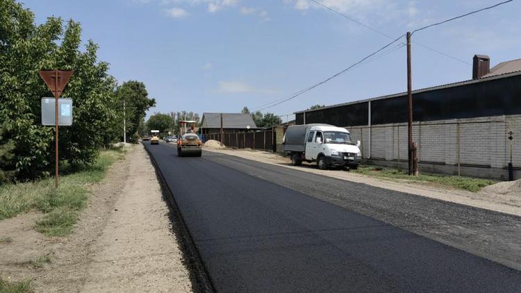 В Курском округе Ставрополья обновили 35 участков дороги