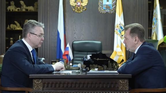 Губернатор провёл рабочую встречу с главой Ставрополя