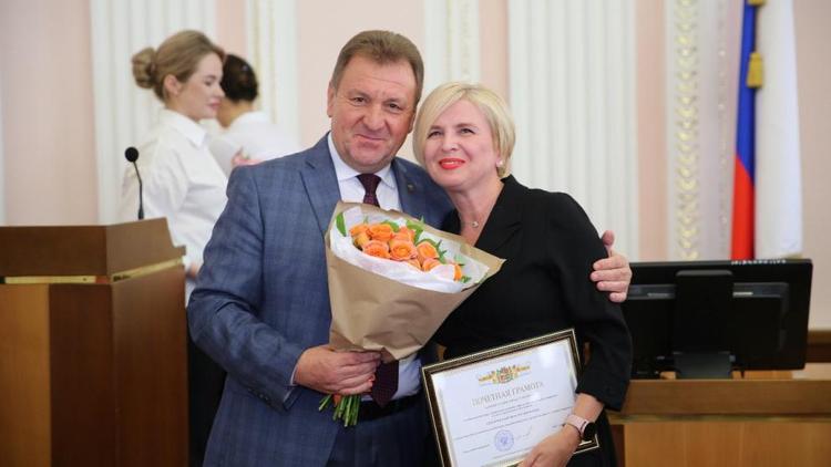 В Ставрополе педагогов поздравили с Днём учителя