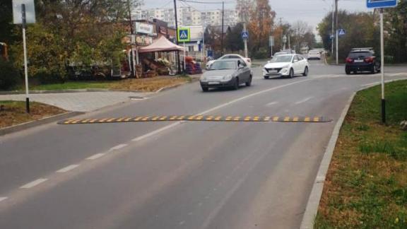 В Ставрополе на пересечении улиц Репина и Трунова появились искусственные неровности