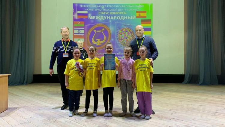 Юные танцоры из Кисловодска стали лауреатами международного конкурса