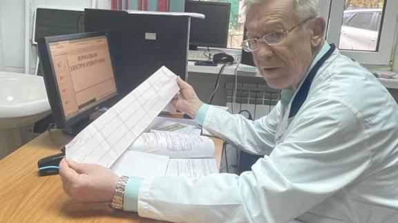 Ставропольский врач Николай Зверев посвятил медицине 45 лет