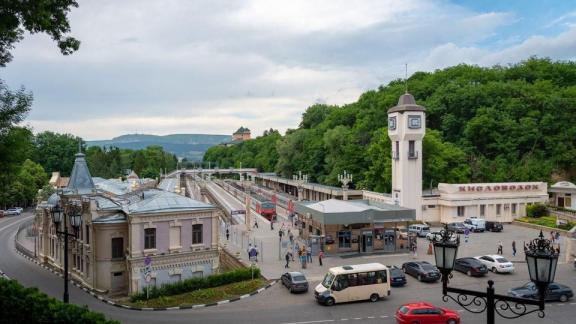 В 2023 году железнодорожный вокзал Кисловодска принял более 1 млн человек