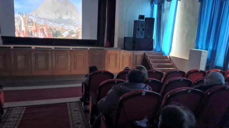 На Ставрополье для незрячих проводятся кинопоказы в форме тифлосеансов