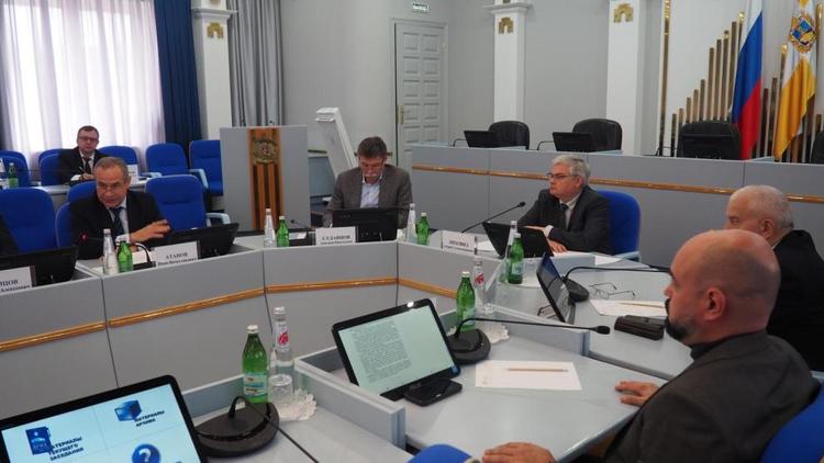 Дума Ставрополья изучит возможность подготовки законодательной инициативы в сфере ТКО