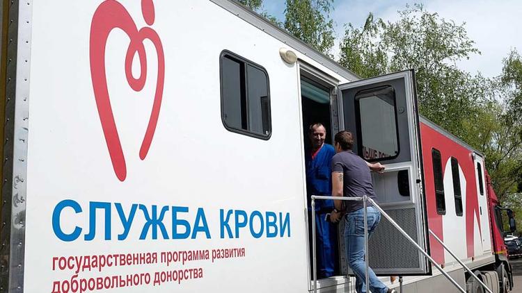 Свыше 100 доноров сдали кровь в Кочубеевском районе Ставрополья