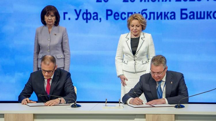 Глава Ставрополья подписал План сотрудничества с Беларусью до 2025 года