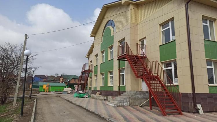 Строительство детского сада на 220 мест в Пятигорске завершат в мае