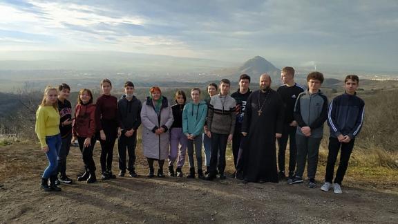 Об истории христианства александровские школьники узнали, посетив святыни Кавминвод
