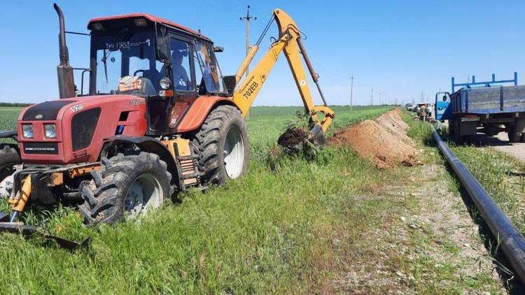 В Труновском округе Ставрополья завершён капремонт главного водопровода